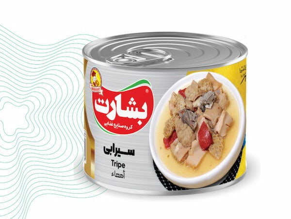قیمت خرید کنسرو سیرابی بشارت + فروش ویژه